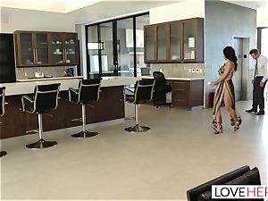 LoveHerFeet - Sneaky hotwife foot orgy With The Realtor